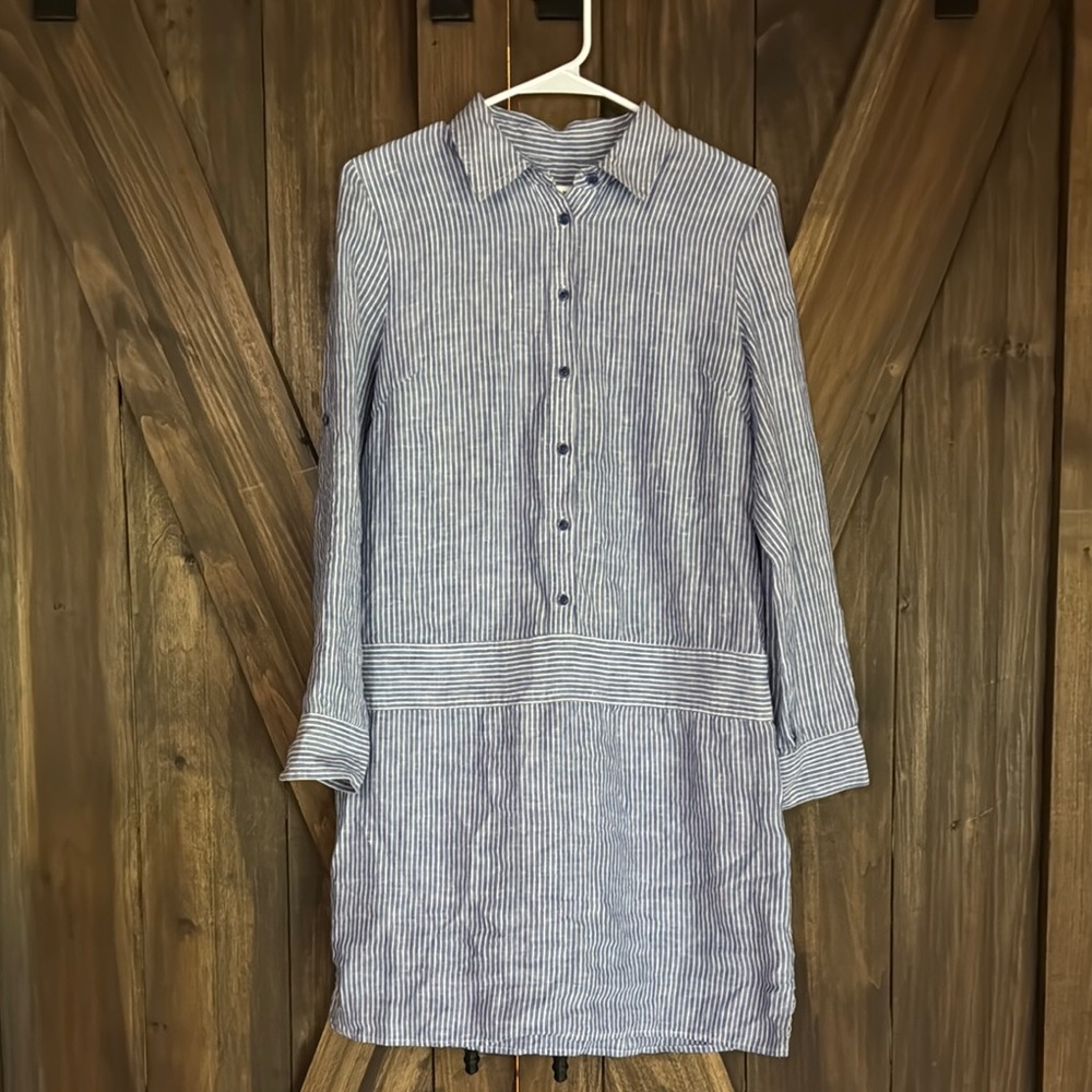 Vineyard Vines Vintage Striped Button-Up Dress
